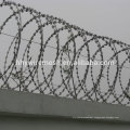 10kg per roll factory low price razor barbed wire security concertina razor wire